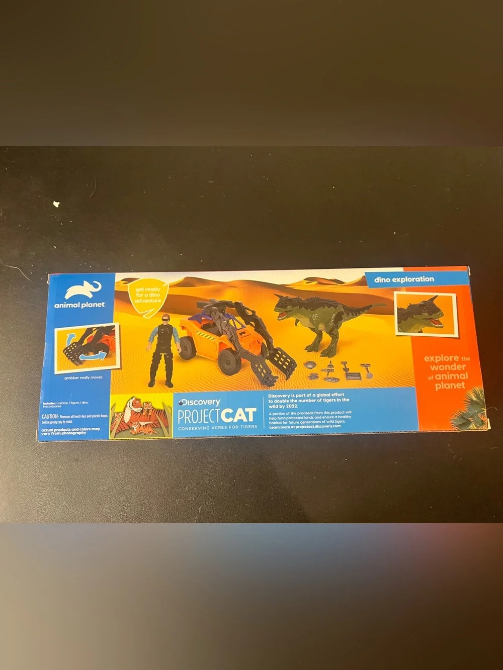 Animal Plant DINO EXPLORATION - Jeep Vehicle + Dinosaur NEW